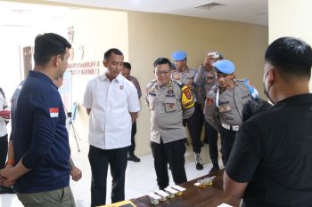 Polda Kaltara Gelar Tes Urin Untuk Pejabat Utama dan Pamen