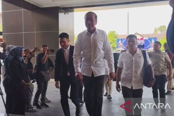 Jokowi datangi Polresta Surakarta terkait kasus tudingan ijazah palsu