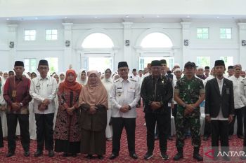 Pemkot Bukittinggi sambut resmi kepulangan jamaah haji
