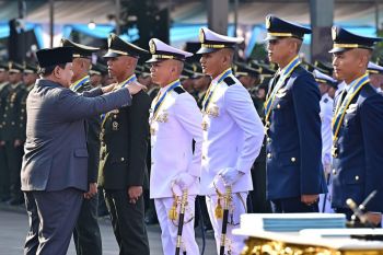 Presiden ingatkan perwira remaja tumpuan harapan rakyat