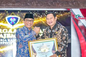 Pemkab Lamongan raih penghargaan manajemen kenaikan pangkat dari BKN