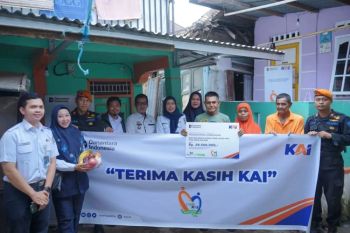 KAI Palembang salurkan program CSR Rp2,15 miliar pada semester I/2025