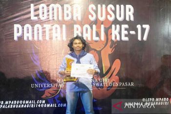 Bersaing dengan TNI, mahasiswa ULM juara tiga Lomba Susur Pantai Bali tingkat nasional