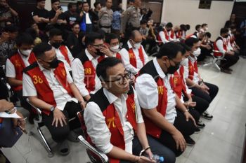 Sidang tuntutan kasus judi online - Foto