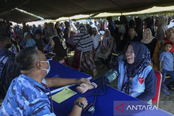 Karya bakti TNI AU di Pandeglang