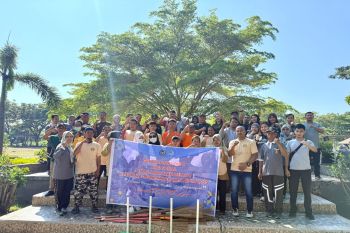 Bapas Palu libatkan klien Pemasyarakatan untuk aksi bersih-bersih