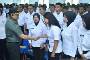 Kodim Palembang bekali peserta SPPI ilmu kedisiplinan