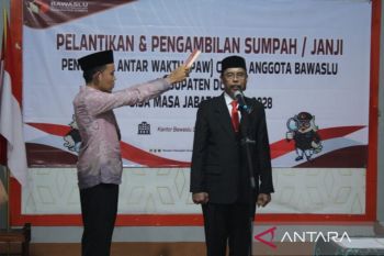 Dua bulan kosong, Kursi Bawaslu Dompu kini resmi terisi