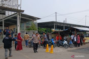 Tiga ojek pangkalan diamankan polisi terkait penghadangan taksi online