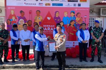 PMI Bulungan Beri Apresiasi Kepada Polda Kaltara Sebagai Pendonor Aktif