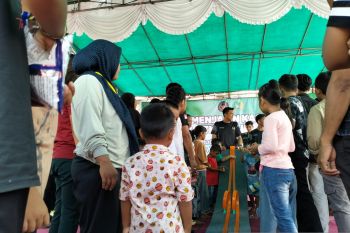 Lapas Tanjungpandan gelar lomba untuk anak WBP peringati HAN 2025