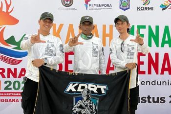 Airsofter Metro sabet dua medali emas di Fornas VIII NTB