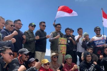 Kebakaran hutan di Tambora tahun ini menurun