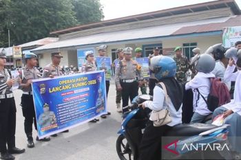 Operasi Patuh LK 2025 di Meranti berakhir, 150 pelanggar ditindak