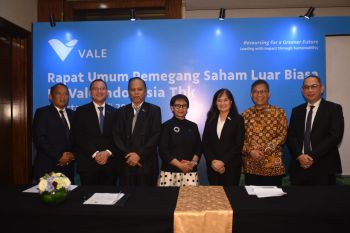 RUPSLB PT Vale Indonesia tetapkan Bernadus Irmanto sebagai Presiden Direktur