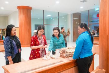 TP PKK Minahasa Tenggara dan Badung Bali saling berbagi pengalaman