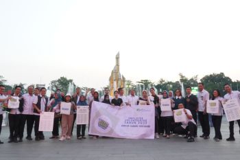BPJamsostek gelar aksi employee volunteering "Zero Waste" bagikan tas ramah lingkungan