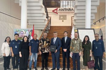 Dirut LKBN ANTARA paparkan peran strategis kantor berita ke delegasi Selandia Baru