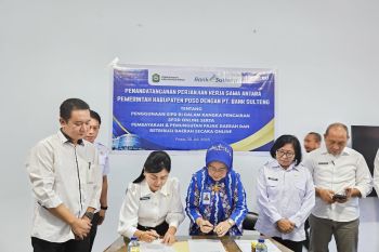 Bank Sulteng dan Pemkab Poso kerjasama implementasi SP2D online