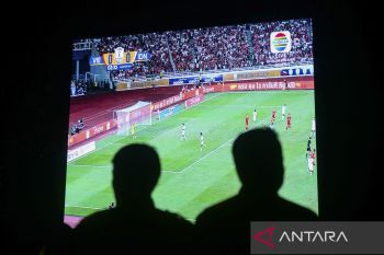 Nobar Timnas Indonesia lawan Vietnam di Tangerang