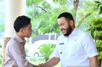 Wali Kota Fadly Amran sambut Wakil Presiden di Balaikota Padang
