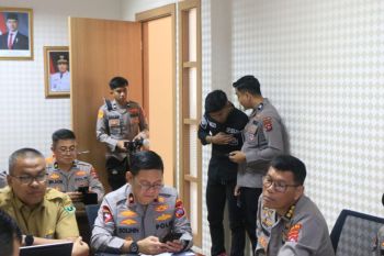 Polda Sumbar ikut antisipasi bencana kebakaran hutan dan lahan