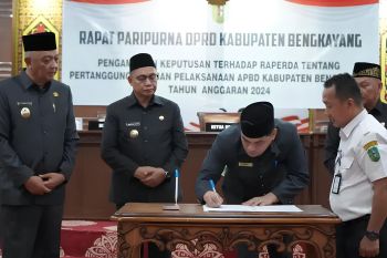 DPRD Bengkayang mengesahkan perda APBD 2024