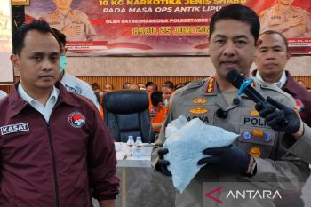 Kapolres: Narkoba masuk ke Makassar dari jaringan internasional
