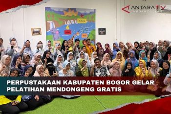 Perpustakaan Kabupaten Bogor gelar pelatihan mendongeng gratis