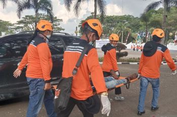 Basarnas latih relawan tanggap bencana Solok Selatan