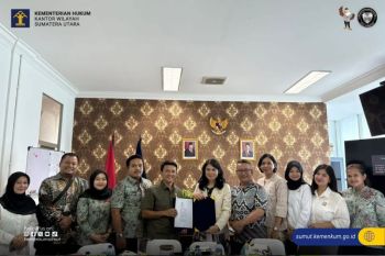 Kemenkum Sumut fasilitasi pembahasan ranperda Kota Medan