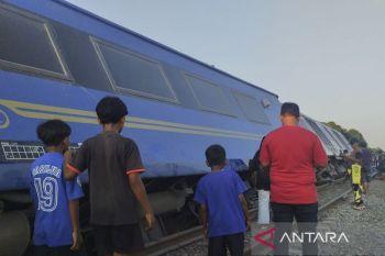 Sejumlah kereta terlambat imbas anjloknya Argo Bromo Anggrek di Subang