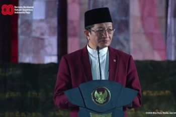 Menag  Nasaruddin sebut ada berkah Jumat dalam kemerdekaan Indonesia