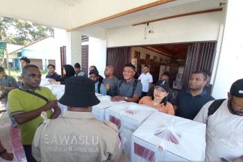 Bawaslu Jayapura awasi ketat distribusi logistik untuk PSU Pilkada Papua