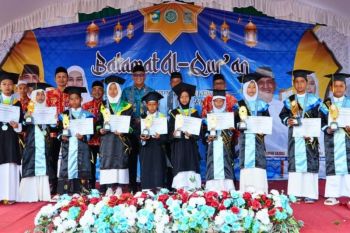 Ratusan santri TK Al Quran ikuti wisuda di Tanah Laut