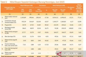 Ekspor produk kimia  semester I Kaltim naik 148,82 persen