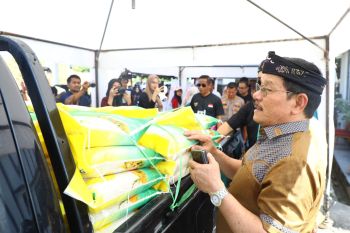 Wagub Apresiasi Bazar Gerakan Pangan Murah LPP TVRI Kaltara