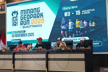 Bangun sport tourism, Pemprov Sumbar luncurkan Minang Geopark Run 2025