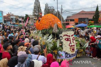 Pengunjung Festival Bunga dan Buah 2025 di Karo capai 80.000 orang