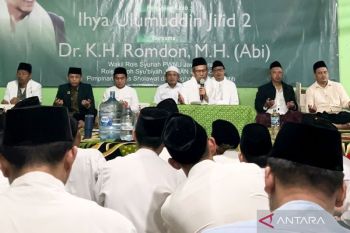 PCNU Bogor ajak umat tingkatkan etos kerja lewat pengajian kitab Ihya