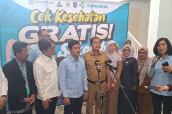Wamenkes: Pelaksanaan CKG bagi pelajar di Depok cukup menyenangkan
