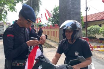 Sambut HUT ke-80 RI, Polda Banten galakkan Gerakan Merah Putih