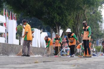 Gerakan "Nyapu Bareng" perkuat komitmen jaga keindahan-kenyamanan kota