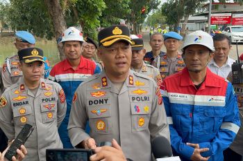 Kapolres Subang pimpin langsung pengamanan dan penanganan lokasi ledakan sumur minyak