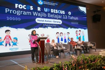 Bunda PAUD Banten:  PAUD pondasi wajib belajar 13 tahun