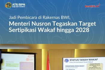 Menteri Nusron targetkan Sertifikasi Wakaf selesai 2028