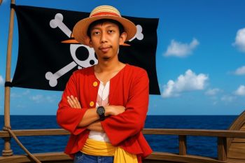 Bendera One Piece dan membaca simbol bahasa harapan generasi muda