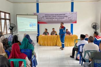 Sadar dengan risiko di area operasi, PHR edukasi keselamatan ke Warga Dumai
