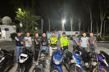 Polresta Agam gencar tertibkan knalpot brong, kendaraan dikurung tiga bulan