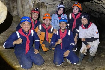 Mahasiswa UPI telusuri gua di Tasikmalaya dalam misi pendidikan-konservasi